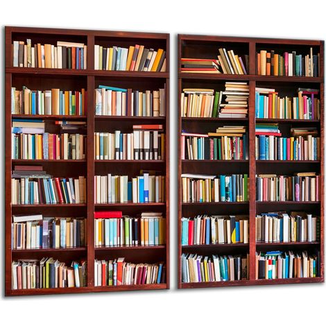 Tabla de cortar de vidrio 2x 30x52 libros (1/5)