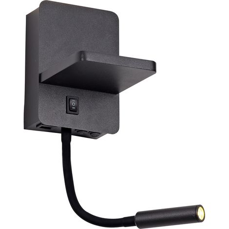Aplique LED Rob2 5W 3W USB y cargador wireless (1/5)