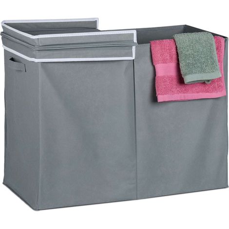 Cesta para ropa con tapa 100 litros