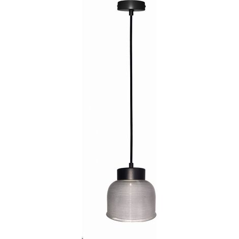 Lampada a sospensione Candellux Liverpool E27 vetro grigio (1/2)