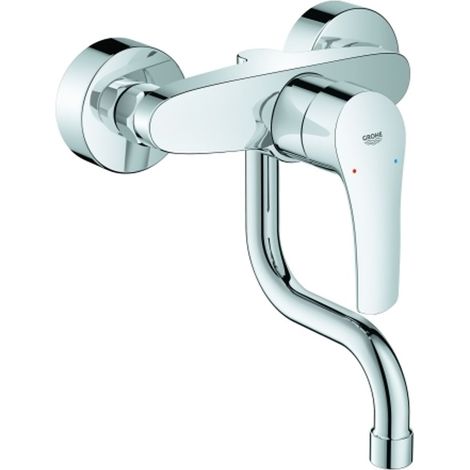 GROHE Grifo monomando SPT Eurosmart 315093 montaje en pared Ausld. 150mm cromo, 31509003