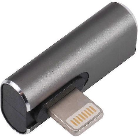 Adaptateur de charge rapide 20 W Lightning vers USB-C femelle (8 broches) avec coude (1/4)