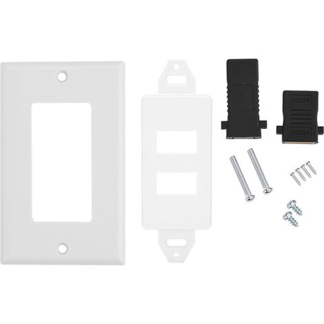 Panneau mural multimédia intégré HDMI et USB 3.0 pour audio et vidéo (1/5)