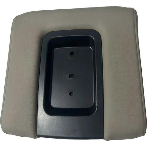 Couvercle d'accoudoir de console centrale de voiture 22881398 compatible avec Chevrolet Silverado GMC Sierra 1500 15-19, couvercle de boîte à accoudoir du siège central B (1/5)