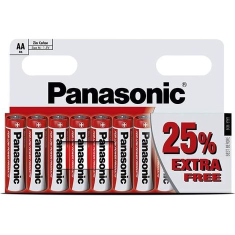 Lot de 20 paquet de 10 piles AA LR6 1.5V, zinc-carbone, zinc AA LR6 batteries pour jouet, réveil, télécommande (1/2)