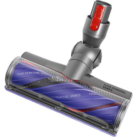 Tête d'aspiration compatible avec Dyson V7, V8, V10, V11, V15, brosse pour sols conçue pour les tapis et sols durs, nettoyage en profondeur des tapis, empêche l'enchevêtrement des cheveux (1/4)