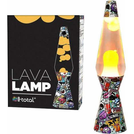 i-total iTotal Lavalampe Farbe 40 cm Retro Design