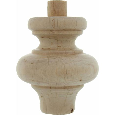 PIEDE IN LEGNO ONTANO 53014 95X118 MM Q.TA 8