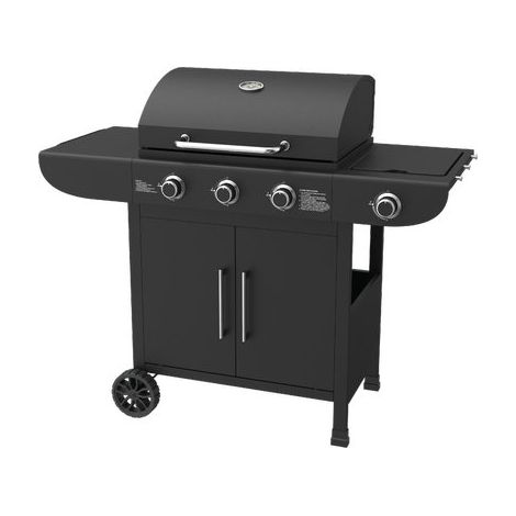 BARBECUE GAS SAMBA 3+1 DOMUS FUOCHI 3+1 CM 126X57 H.CM 105