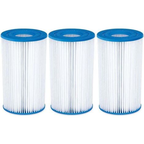 3er-Pack Summer Waves A/C-Filterkartuschen für Schwimmbäder