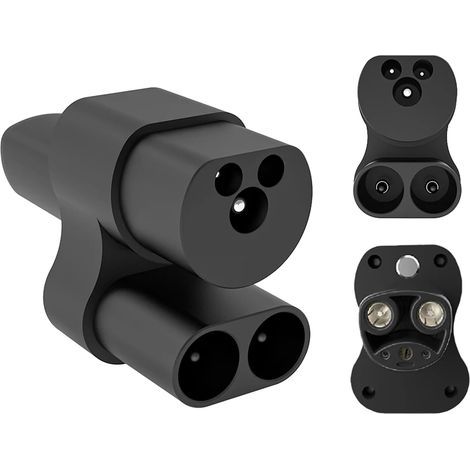 CCS2 to NACS TSL Charging Adapter, 150A Charging Port Converter for Electric Vehicles (Models 3/X/Y/S). (1/5)