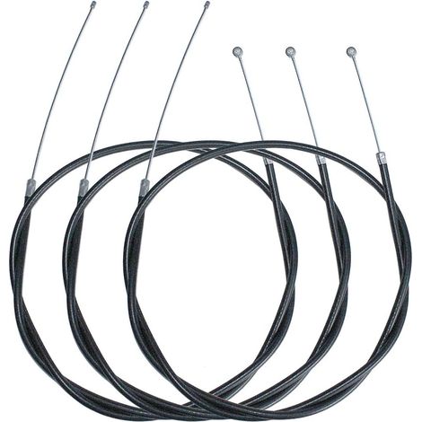 4137-180-1109 Kit de câble d'accélérateur 3 pièces compatible avec Stihl FS75 FS80 FS85 Pièces de débroussailleuse (1/5)