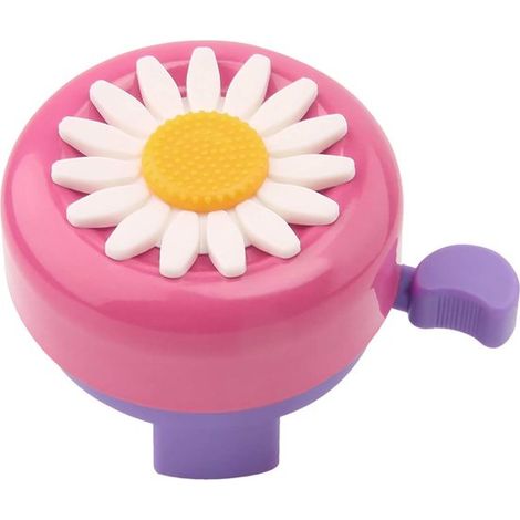 Campanello per bicicletta OMMG, Campanello per bicicletta carino per bambini, Campanello per bicicletta creativo per bambini, Campanelli dolci, Campanello per bicicletta con motivo floreale (1/5)