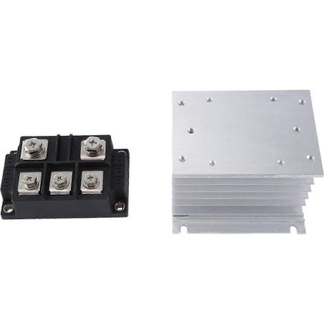 Compatible avec le redresseur à pont de diodes triphasé MDS300-18, le module redresseur à pont MDS 300-18 300A 1800V, l'IGBT MDS300A1800V, MDS30018. (1/5)