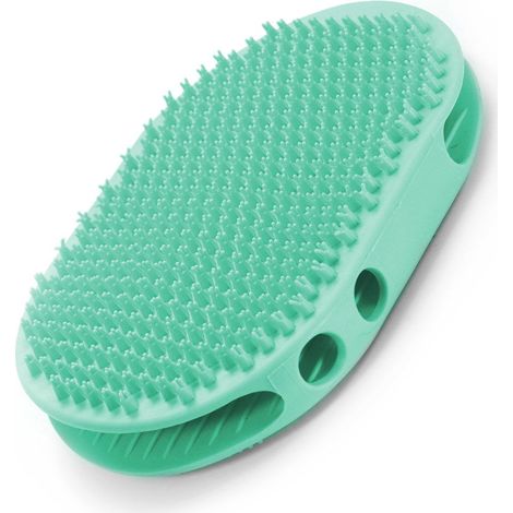Spazzola da palmo doppia in gomma Hairmony per cani