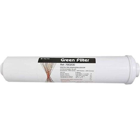 Cartouche de reminéralisation pour osmoseur ECOLUX (1/2)