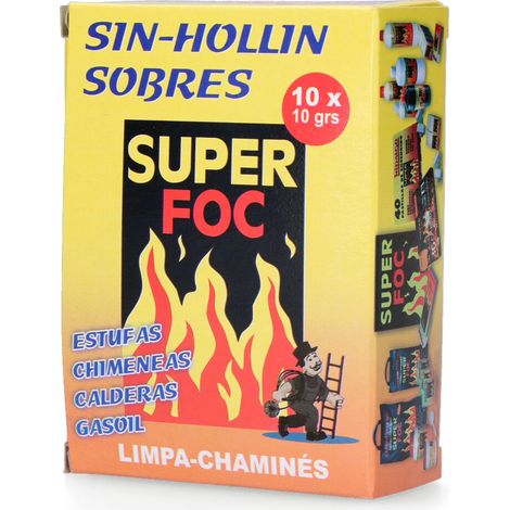 Deshollinador sin-hollin caja con 10 sobres (1/3)