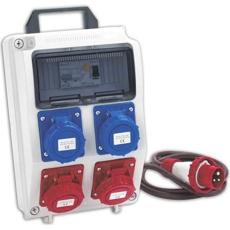 Quadro 2X2Pt 2X3Pt Cee 16A Ip55 M 4 Rosi
