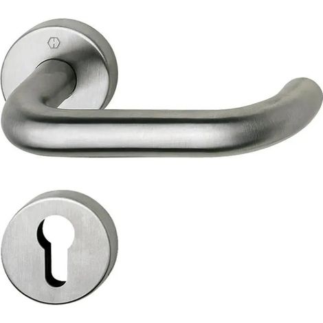 Türrosetten Hoppe 762910 Edelstahl 53 mm