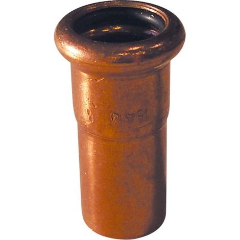 Mamelon réduit mâle-femelle à sertir 6243 Ø18-12 tube cuivre chauffage et sanitaire - THERMADOR 62431812