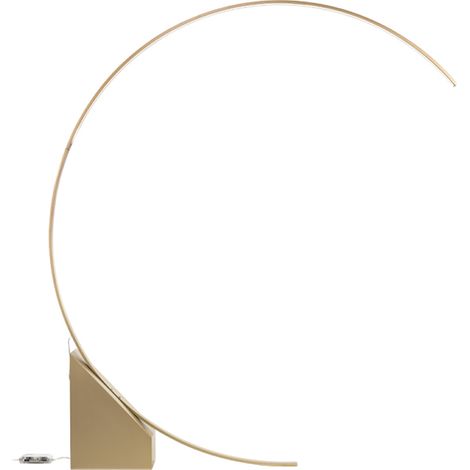 Lampada piantana LED in metallo verniciato Oro RUNE 176x204 cm (1/4)