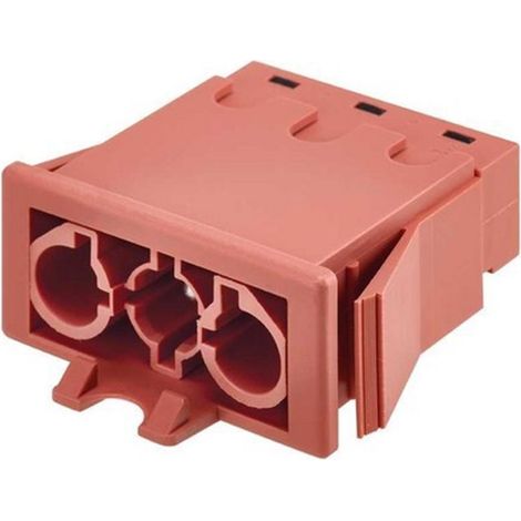 Connettore ad incasso rapido M 3P rosso