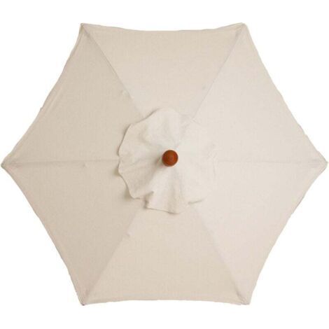 Housse de parasol hexagonale 3 mètres – Tissu polyester imperméable – Protection UV 30+ – Compatible parasols 6 bras (1/4)