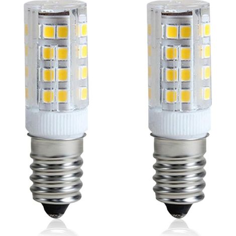 Ampoules LED E14 5W économiques et écologiques, équivalent 60W Halogène, Blanc Chaud 3000K, 820 Lumens, Sans Scintillement, Non-Dimmable, Idéal pour Réfrigérateur et Machine à Coudre, (1/5)