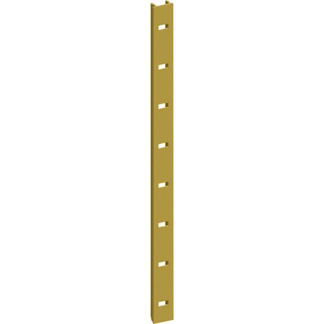 Crémaillère en applique aluminium 2000x11mm MONIN 522430