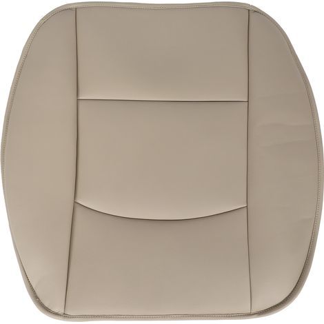 Autositzbezug aus PU-Leder, Vordersitzschutz für 4-türige Limousinen und SUVs, Beige (1/5)
