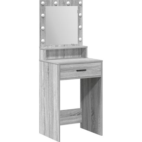 Coiffeuse,Table de maquillage Sonoma gris 50 x 41 x 135 cm Bois d'ingénierie CFW241636 (1/5)