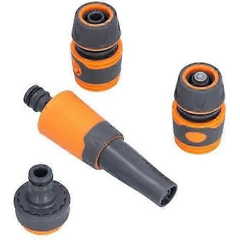Garden Hose Nozzle ABS Water Sprayer Hose Nozzle G1/2 for Pet Bathing (1/4)