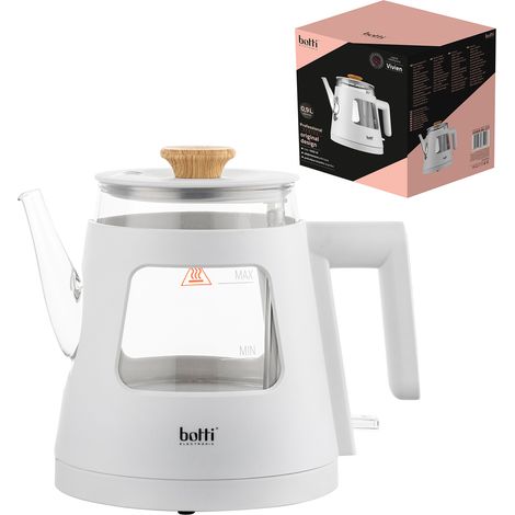 Botti Electronic Vivien Wasserkocher 0,9 l weiß