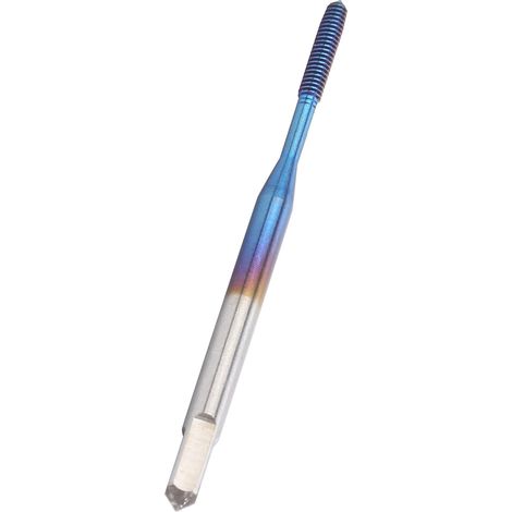 Taraud d'extrusion avec revêtement nano bleu, outil de taraudage métrique pour la fabrication et la réparation M2 (1/5)