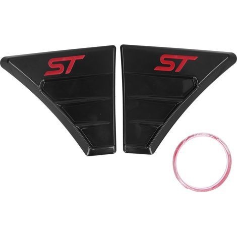 Paire de garniture de couverture de vendeur de Fender pour accessoire de modification de style ST RS Ford Focus Mk 2Red.