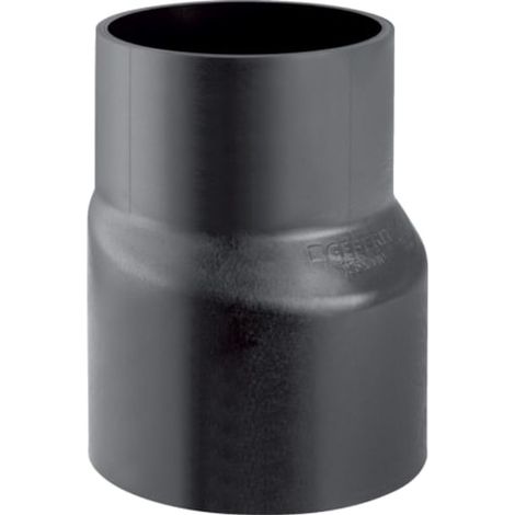 Geberit PE Reduktion exzentrisch, lang,  DN 150 / 125, 369.587.16.1