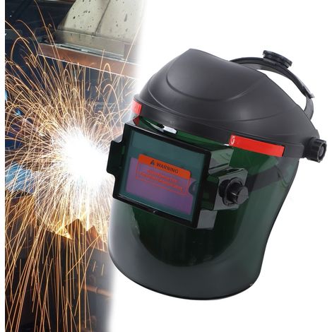 PC-Typ verstellbare Gesichtsmaske mit Kopfband, neuartige solarbetriebene variable automatische fotoelektrische Schweißmaske (1/5)