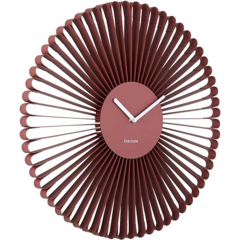 Horloge murale en métal Cascara (1/4)