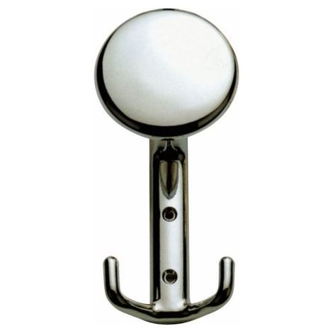 Appendiabiti in Zama mod. Saturno finitura Nero 65x140 mm (1/2)