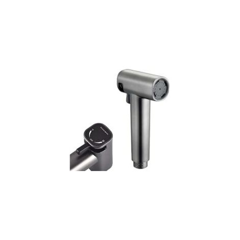 Cabezal de ducha de mano ajustable ZVD para inodoro con dos modos (chorro/chorro de agua) para higiene personal y cuidado de la limpieza - Crezuo (1/4)