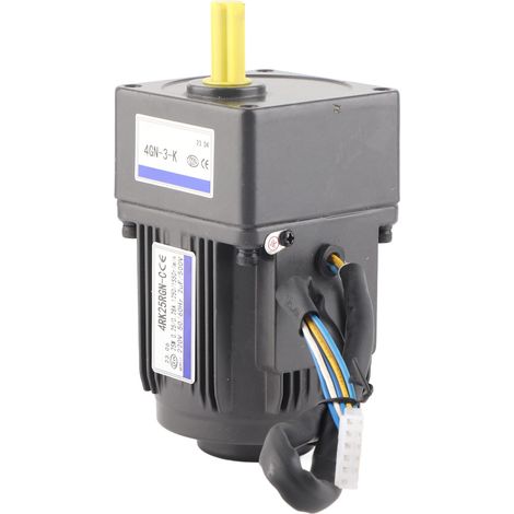 25-W-Motor mit variabler Drehzahl, leise, hitzebeständig, hochfeste Legierung, reversibel, 220 V Wechselstrom, Übersetzung 1:3, 415 U/min (1/5)