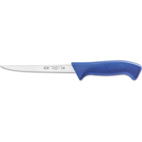 Sanelli Linea Skin, Coltello Filettare Pesce flex professionale cm.16, Acciaio inossidabile, Blu, Lunghezza lama 16 cm. (1/5)