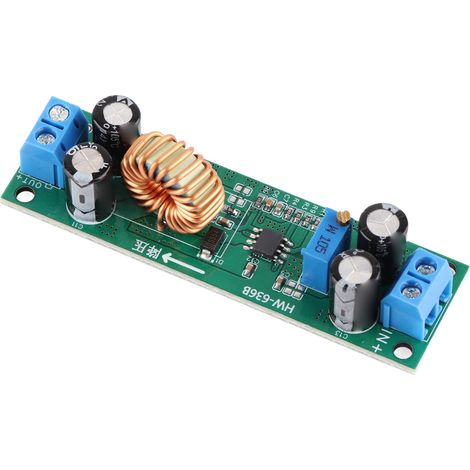 Convertisseur abaisseur CC-CC réglable, module d'alimentation 6,5 V-60 V vers 1,25 V-30 V, 10 A (1/5)