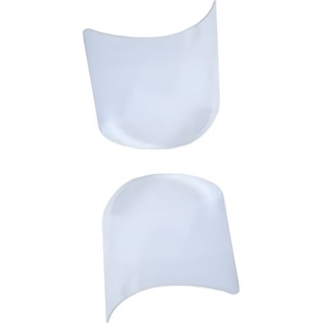 Lot de 2 Visières pour Masque de Protection Cagoule de Sablage
