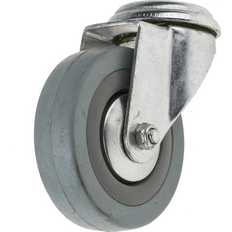 Roulettes industrielles Pivotante RS PRO, Diam 75mm, 70kg ( Prix pour 1 ) (1/2)