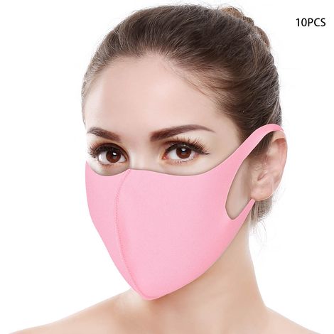 Masque Anti-Poussière Réutilisable 10 Pièces - Protection Respiratoire UV (1/5)