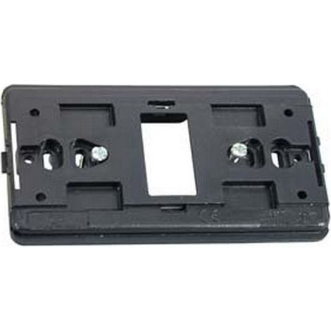 25PZ SUPPORTO SCATOLA TONDA PLACCA MM.115 1 POSTO "VENUS" 1 posto 1801.CG