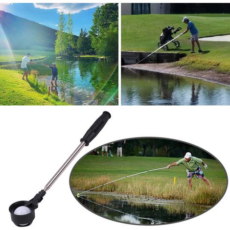 Récupérateur de Balles de Tennis Télescopique en Acier - Accessoire Sportif pour Pratique (1/5)