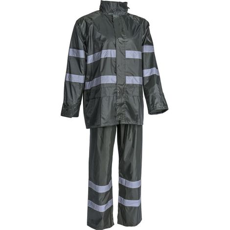 Completo antipioggia da lavoro RAINET - Verde L - 46/48