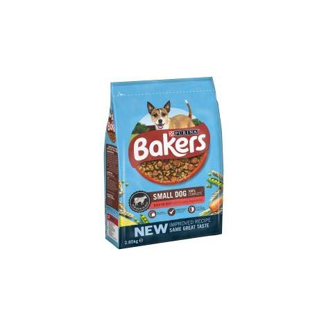 Bakers Complete Small Dog Beef & Vegetables - 2.85k - 425822